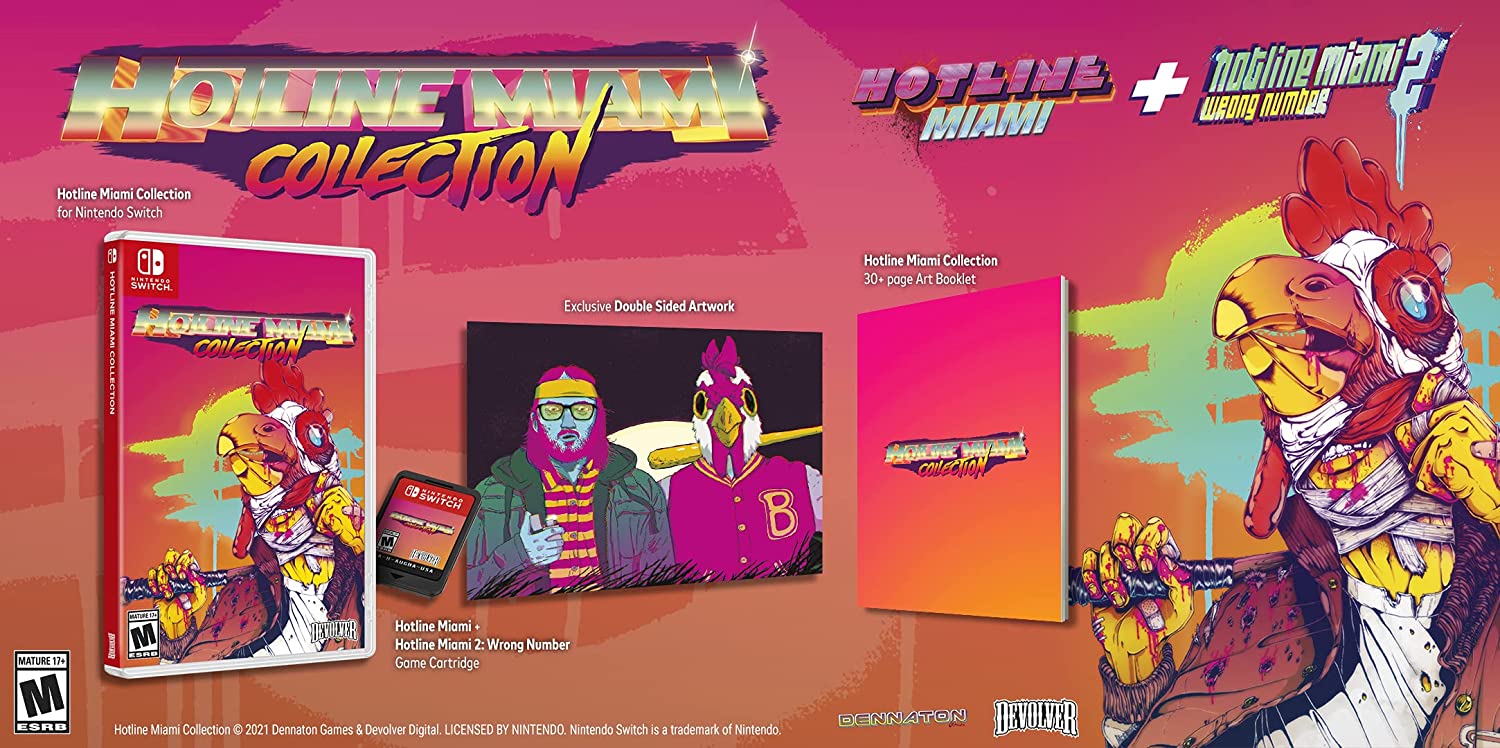 Hotline Miami Collection [Nintendo Switch] Nintendo Switch Video Game Devolver Digital   