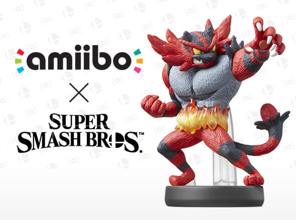 Pokemon Incineroar Amiibo - Super Smash Bros. Series [Nintendo Accessory] Nintendo Accessories Nintendo