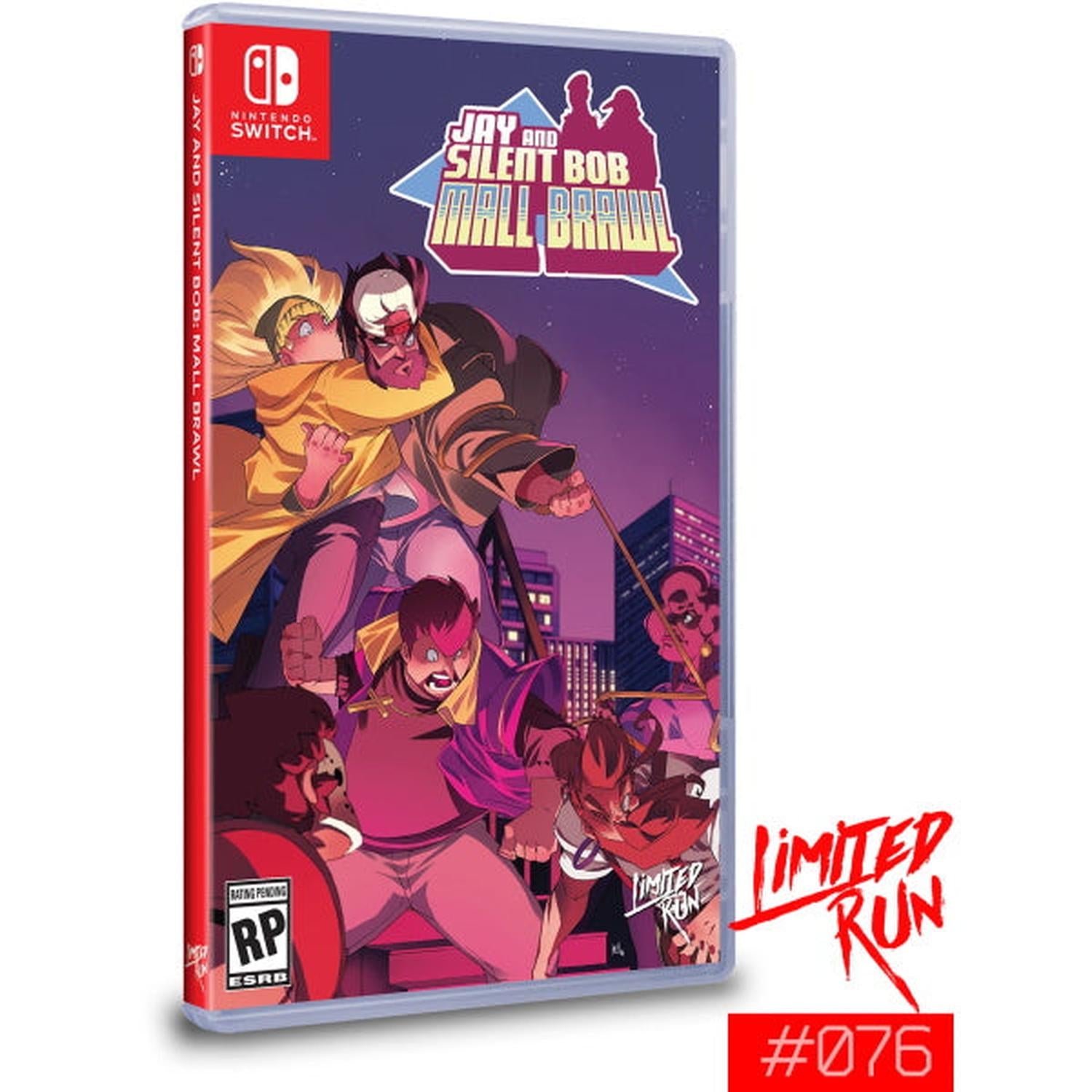 Jay and Silent Bob: Mall Brawl - Limited Run #076 [Nintendo Switch] Nintendo Switch Video Game Limited Run Games   