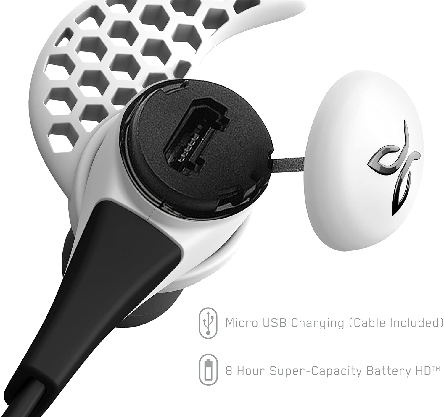 Jaybird X2 Sport Wireless Bluetooth Headphones - Storm White [Electronics] Electronics Jaybird   