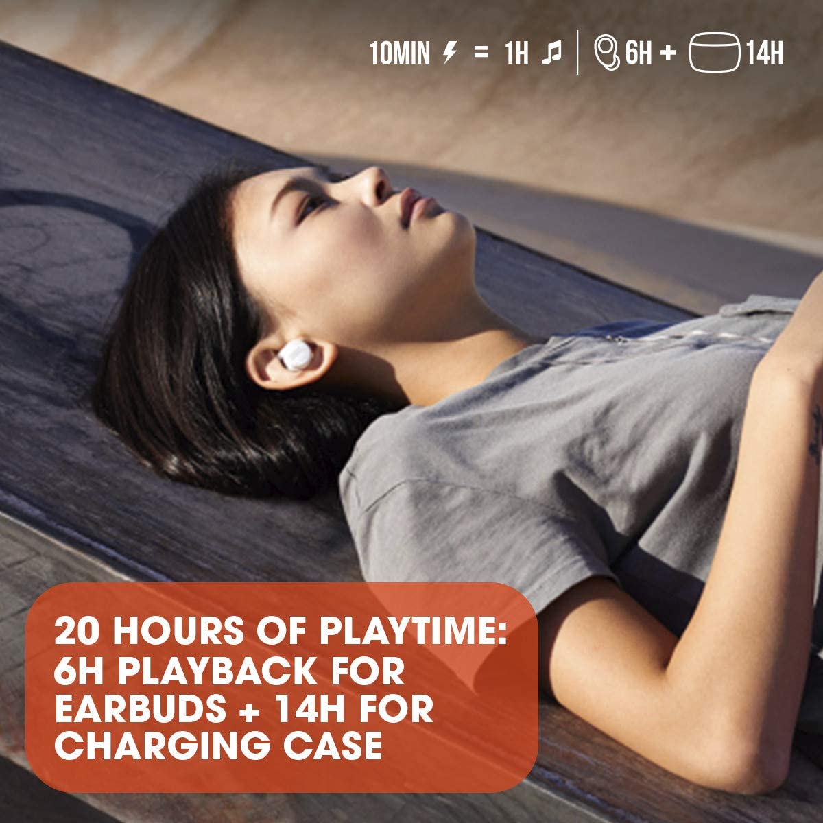 JBL Live 300TWS Wireless In-Ear Bluetooth Headphones - Purple [Electronics] Electronics JBL   