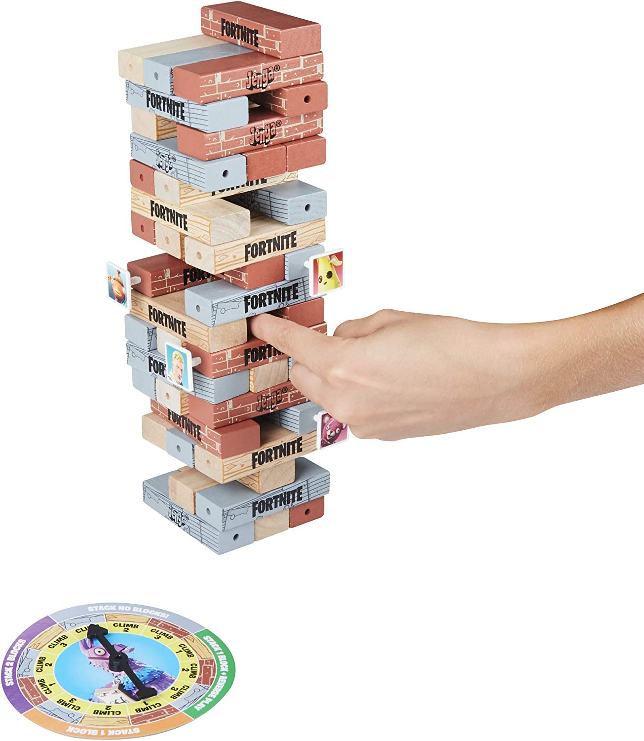 Jenga: Fortnite Edition [Game, 2-4 Players] Board Game Hasbro   
