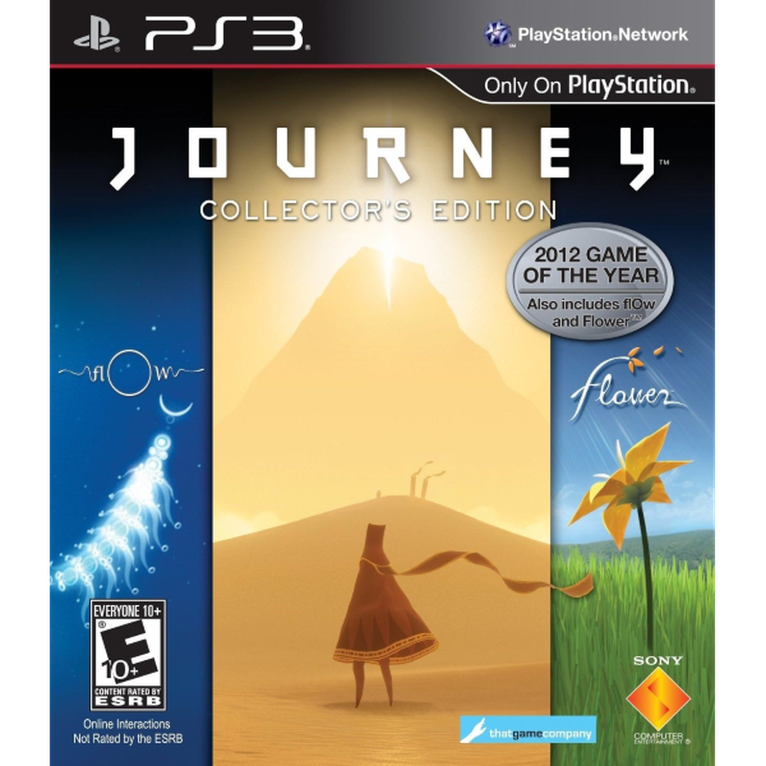 Journey: Collector's Edition [PlayStation 3] PlayStation 3 Video Game thatgamecompany   
