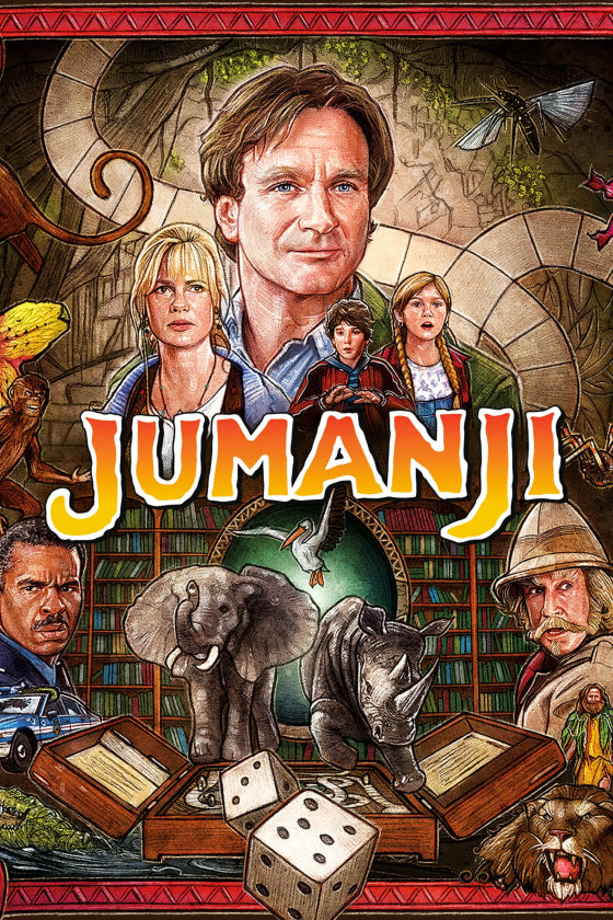 Jumanji: 3 Movie Collection 4K [4K UHD + Digital Box Set] DVDs & Blu-Rays Sony Pictures