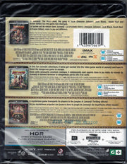 Jumanji: 3 Movie Collection 4K [4K UHD + Digital Box Set] DVDs & Blu-Rays Sony Pictures