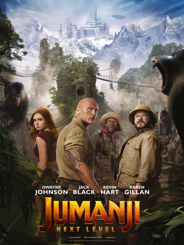 Jumanji: 3 Movie Collection 4K [4K UHD + Digital Box Set] DVDs & Blu-Rays Sony Pictures