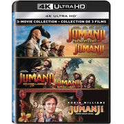 Jumanji: 3 Movie Collection 4K [4K UHD + Digital Box Set] DVDs & Blu-Rays Sony Pictures