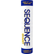 Jumbo Sequence Game - Tube Edition with Cushioned Mat, Cards and Chips [2-12 Players] Board Game Jax