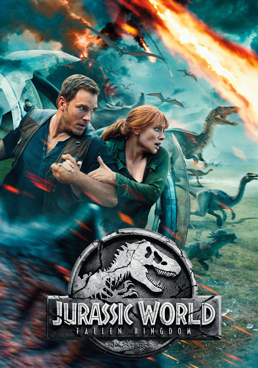 Jurassic World: 5-Movie Collection [Blu-Ray + Digital Box Set] DVDs & Blu-Rays MGM   