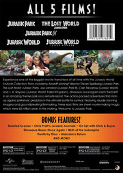 Jurassic World: 5-Movie Collection [DVD Box Set] DVDs & Blu-Rays Universal Pictures   