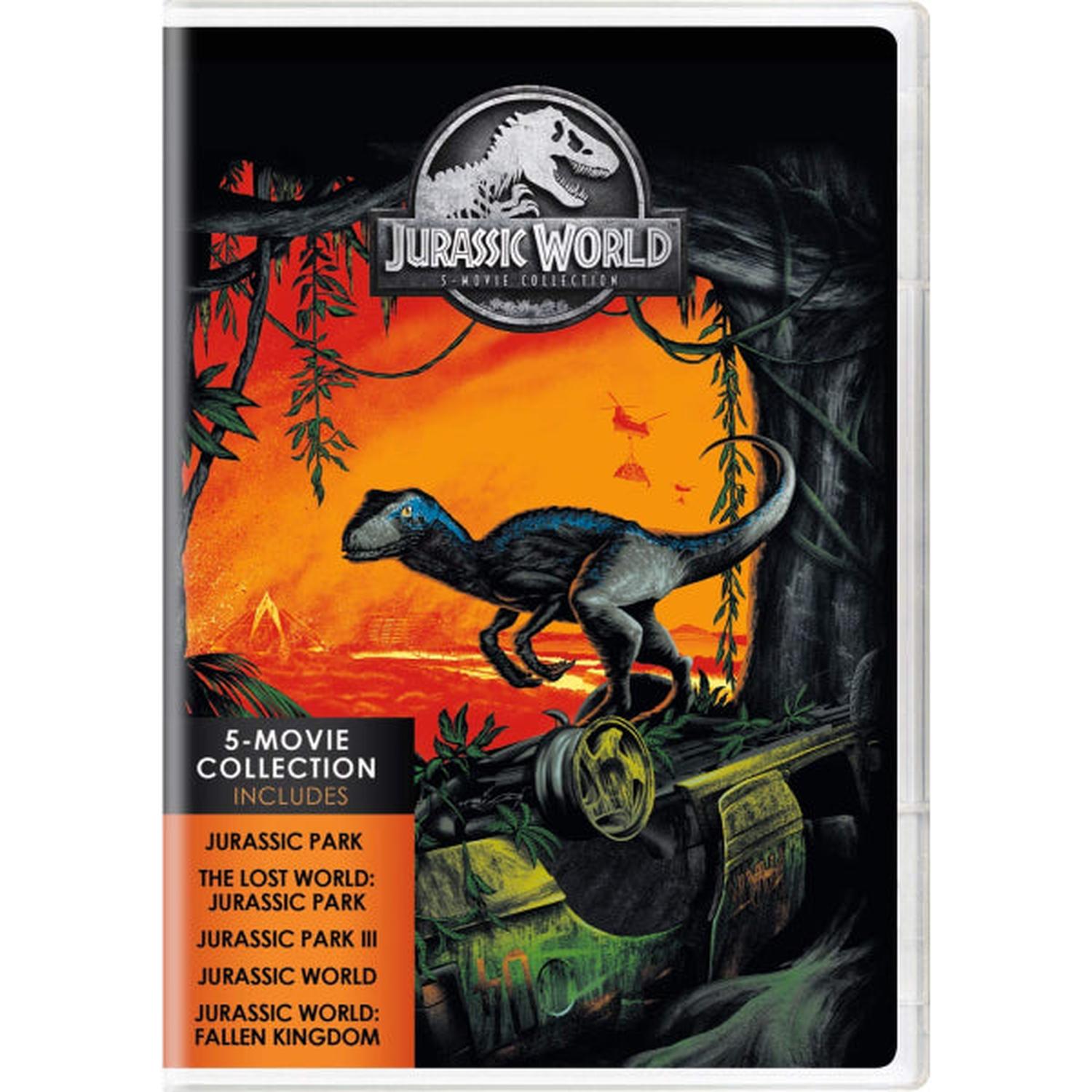 Jurassic World: 5-Movie Collection [DVD Box Set] DVDs & Blu-Rays Universal Pictures   