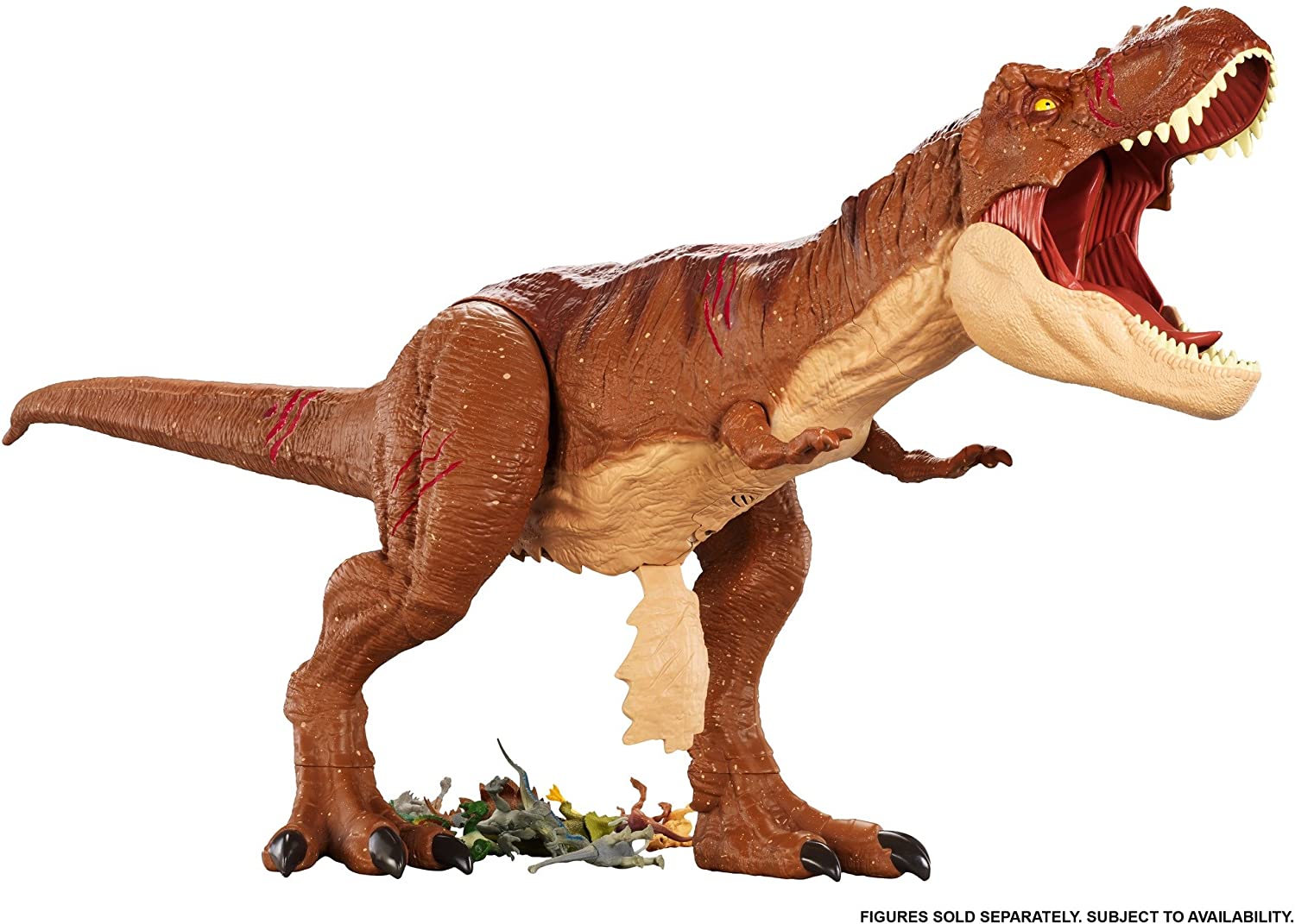 Jurassic World: Roarin' Super Colossal Tyrannosaurus Rex Toys & Games Mattel
