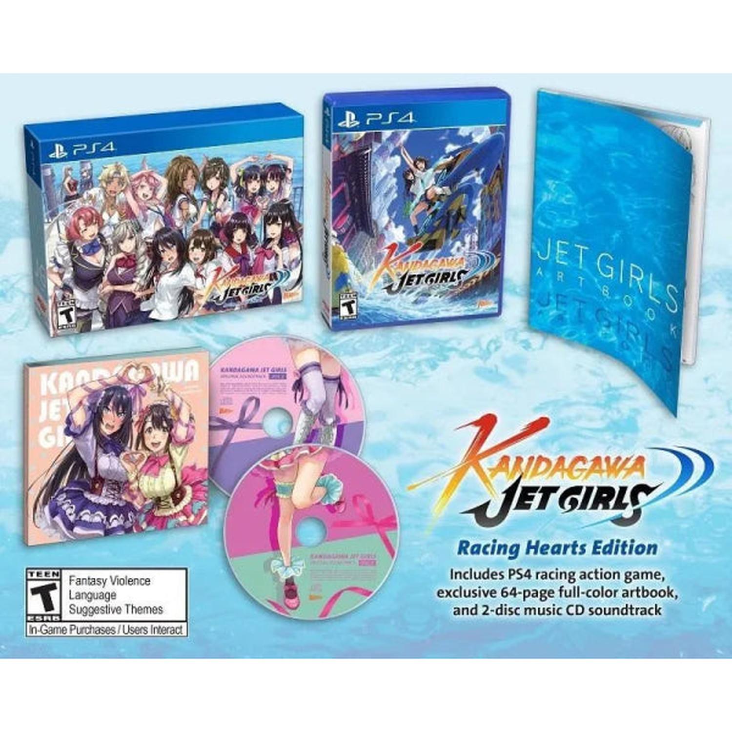 Kandagawa Jet Girls - Day 1 Racing Hearts Edition [PlayStation 4] PlayStation 4 Video Game XSEED Games   
