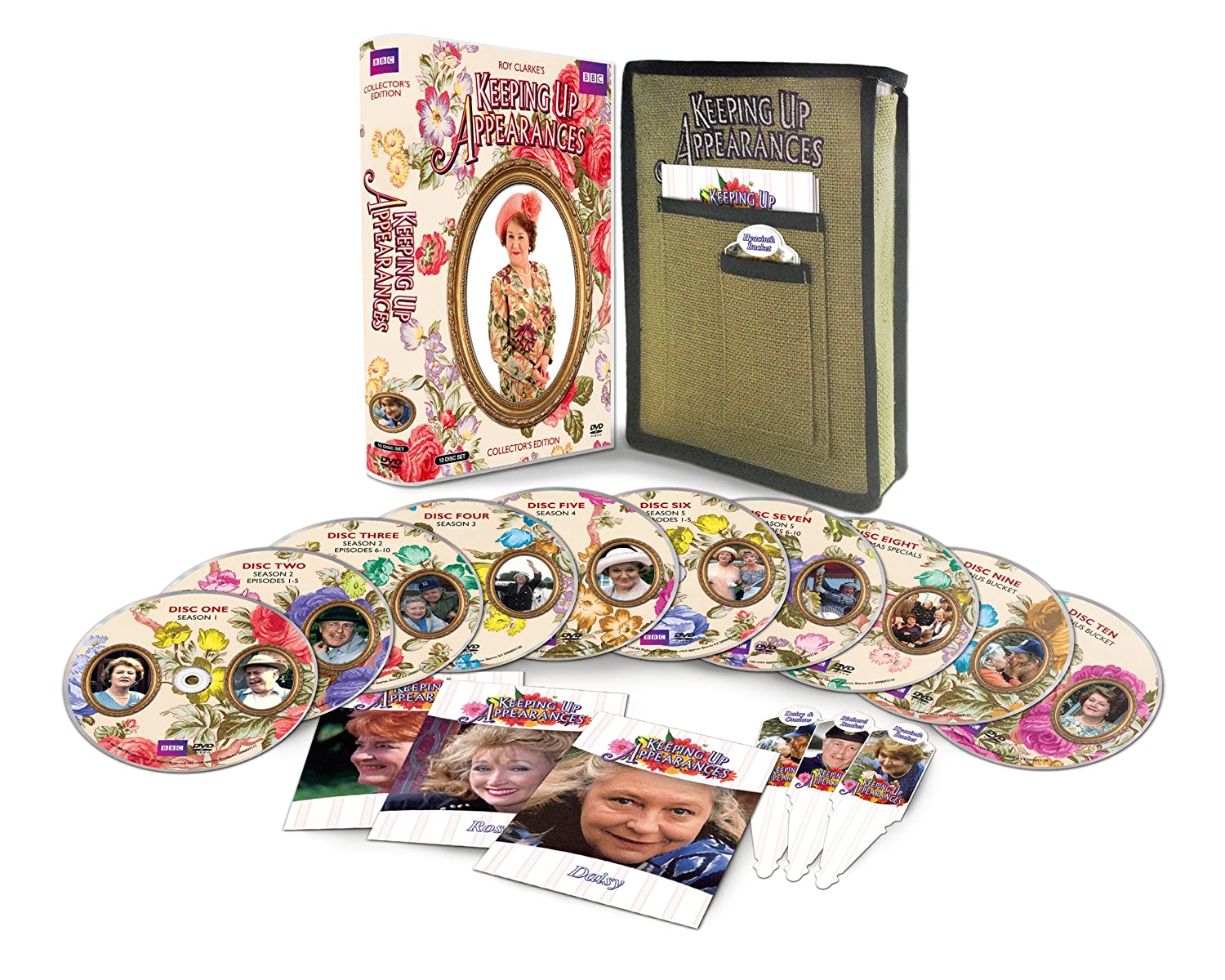 Keeping Up Appearances: The Complete Series - Seasons 1-5 - Collector's Edition [DVD Box Set] DVDs & Blu-Rays BBC   