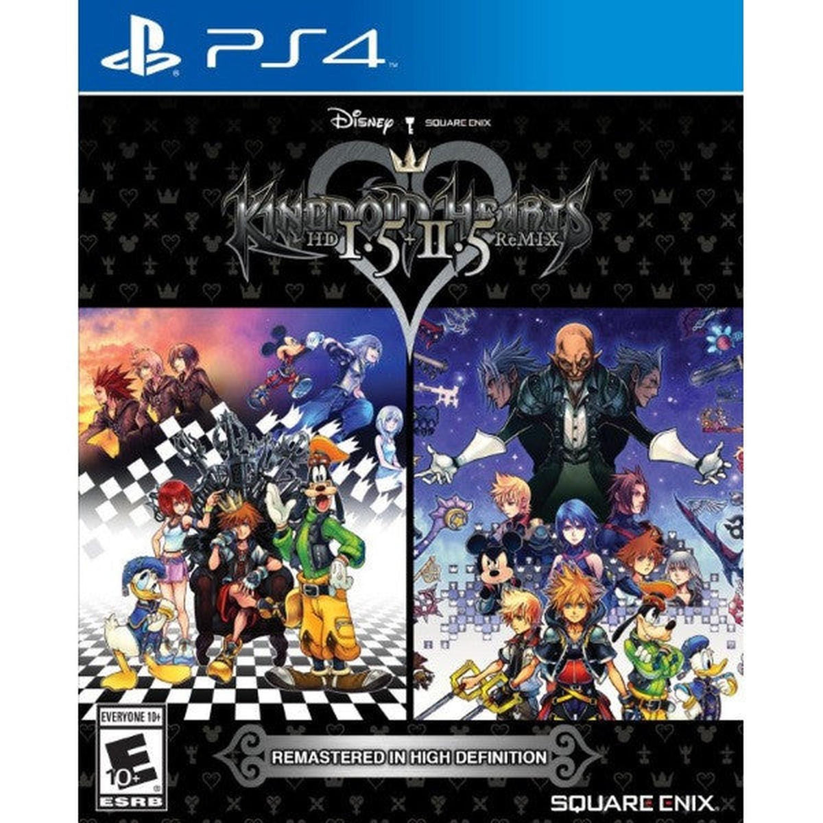Kingdom Hearts HD I.5 + II.5 Remix [PlayStation 4] PlayStation 4 Video Game Square Enix   