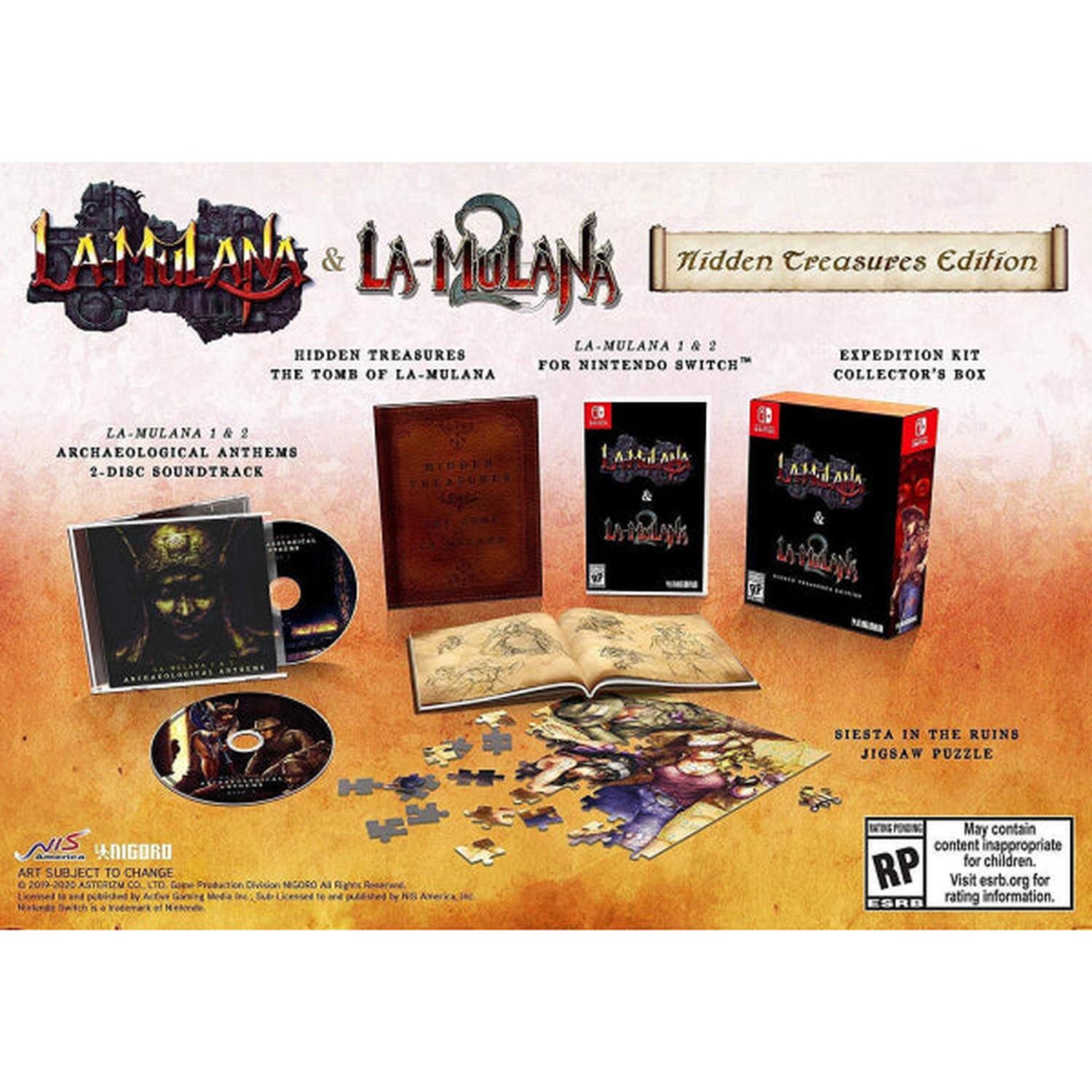 La-Mulana 1 & 2: Hidden Treasures Edition [Nintendo Switch] Nintendo Switch Video Game NIS America   