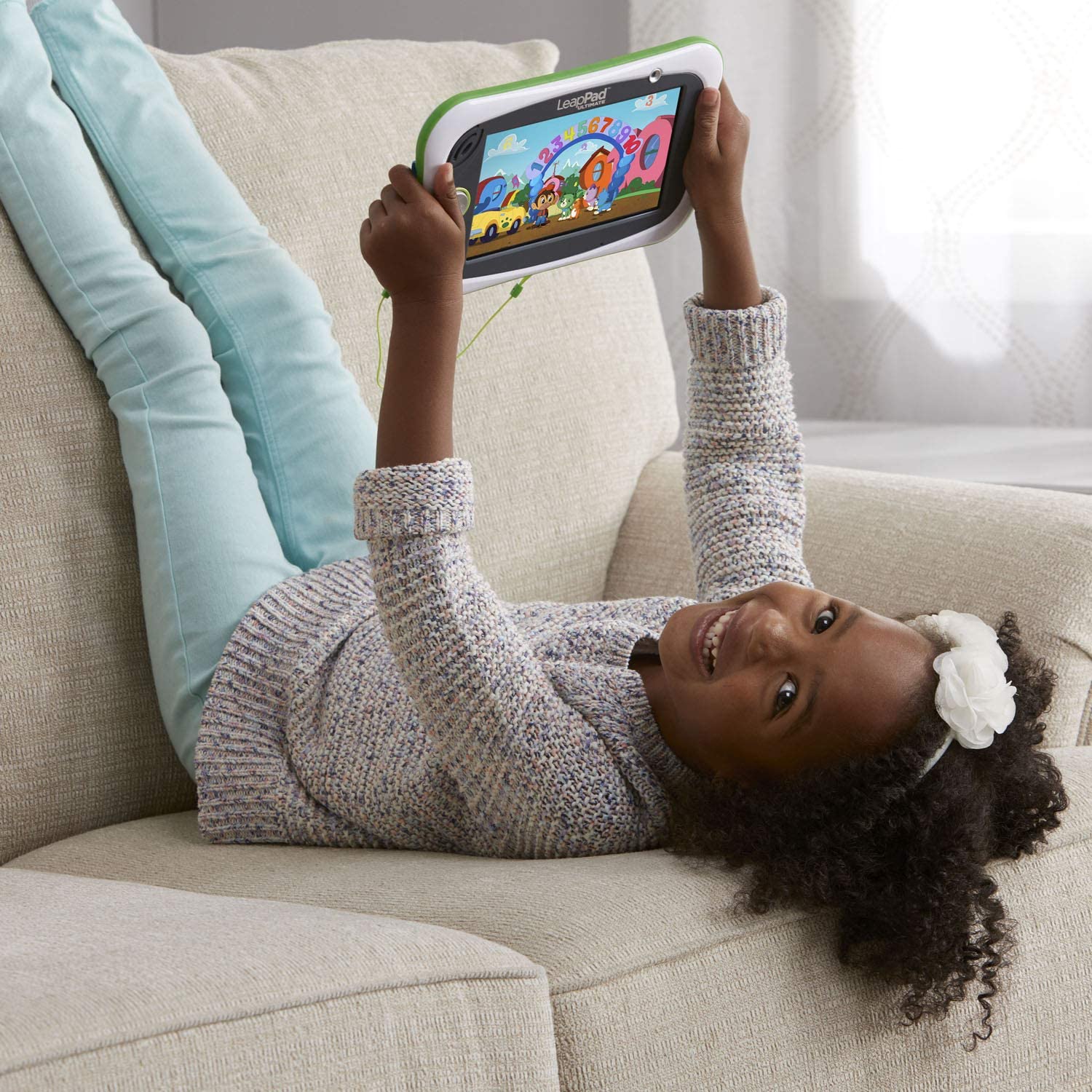 LeapFrog LeapPad - Ultimate Get Ready for School Tablet - Green Toys & Games LeapFrog