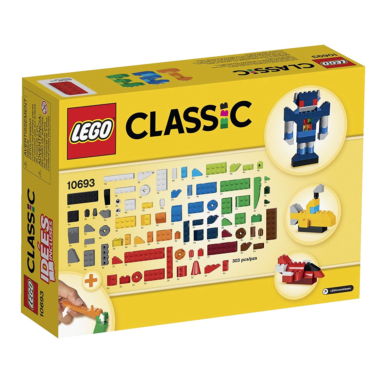 LEGO Classic: Creative Supplement - 303 Piece Building Block Set [LEGO, #10693] LEGO LEGO   