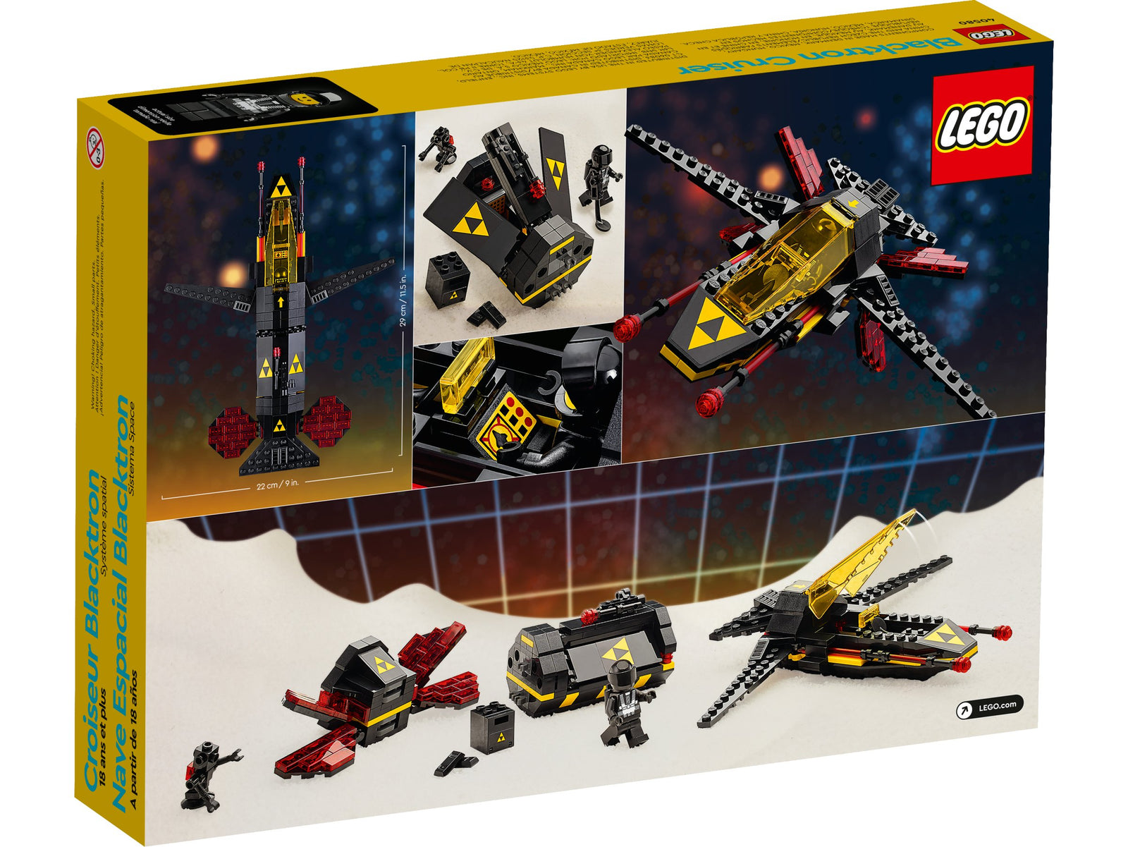 LEGO: Other [Blacktron Cruiser #40580] LEGO LEGO