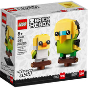 LEGO BrickHeadz: Pets - Budgie - 261 Piece Building Kit [LEGO, #40443] LEGO LEGO   