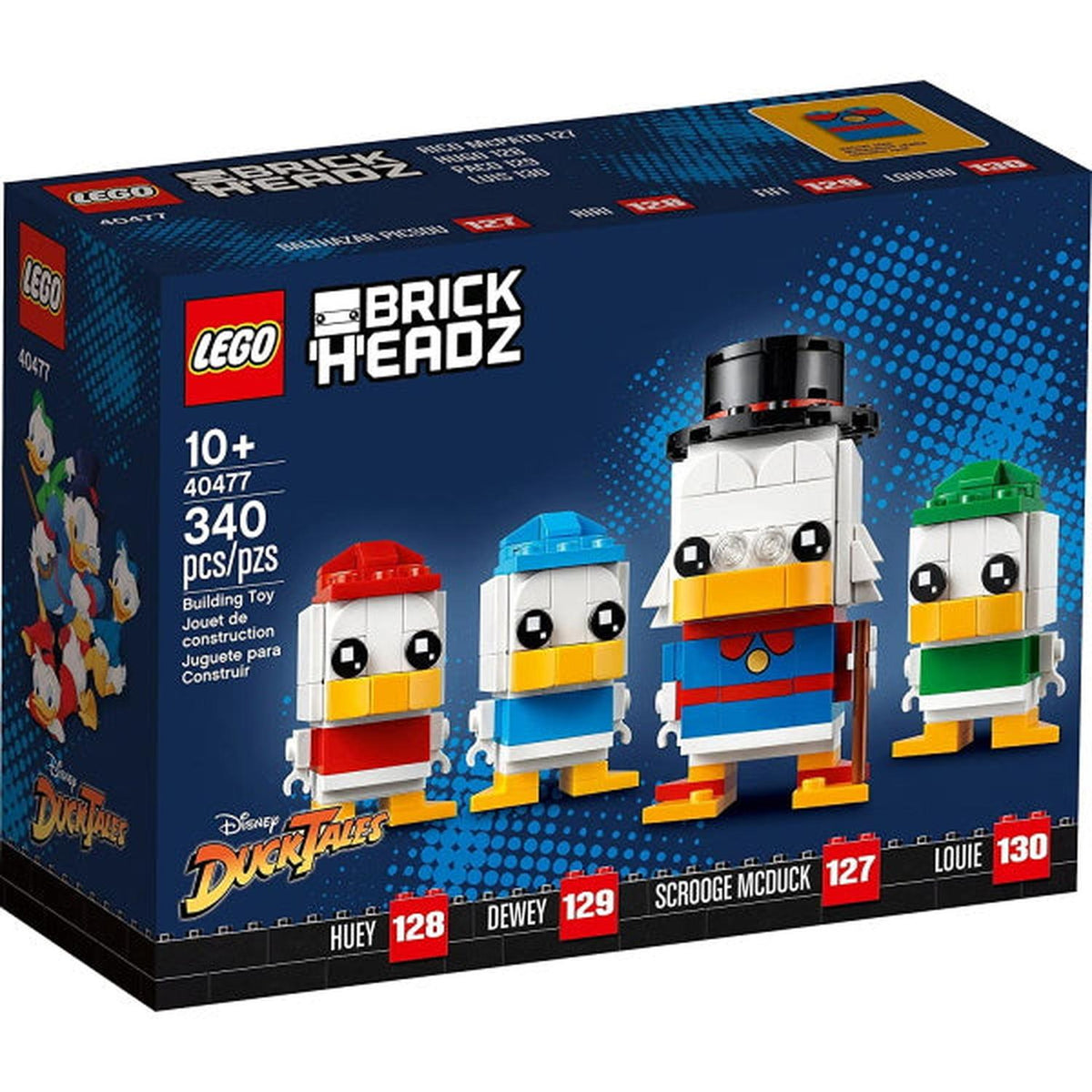 LEGO: BrickHeadz [Scrooge McDuck, Huey, Dewey & Louie #40477] LEGO LEGO