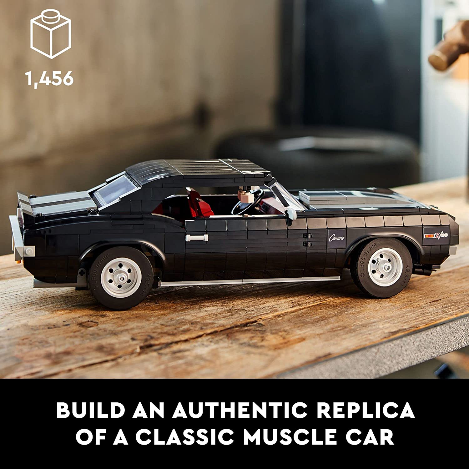 LEGO Chevrolet Camaro Z28 - 1456 Piece Building Kit [LEGO, #10304] LEGO LEGO   