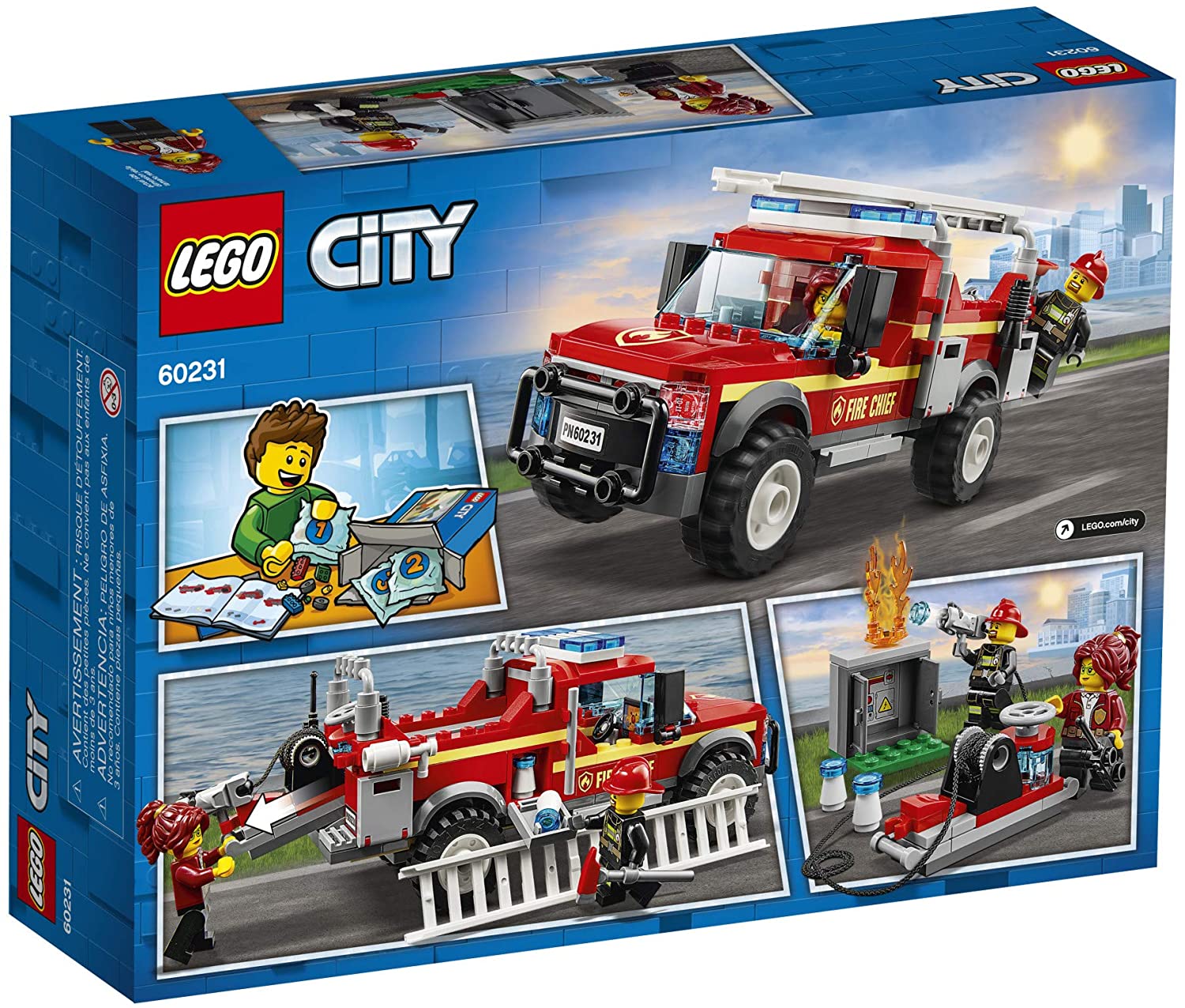 LEGO City: Fire Chief Response Truck - 201 Piece Building Kit [LEGO, #60231] LEGO LEGO   