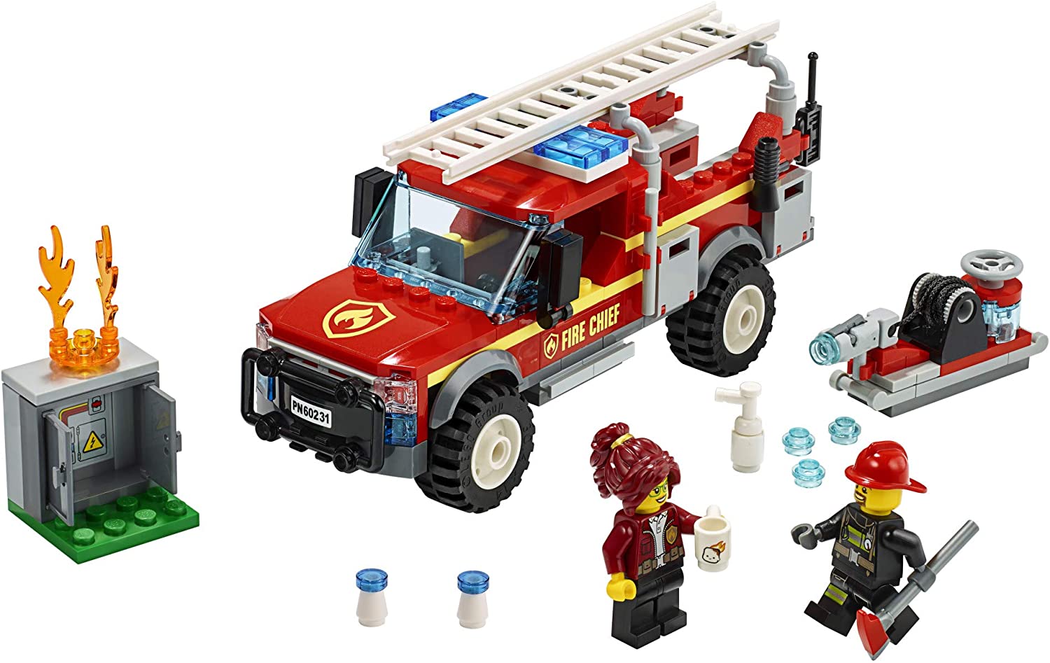 LEGO City: Fire Chief Response Truck - 201 Piece Building Kit [LEGO, #60231] LEGO LEGO   