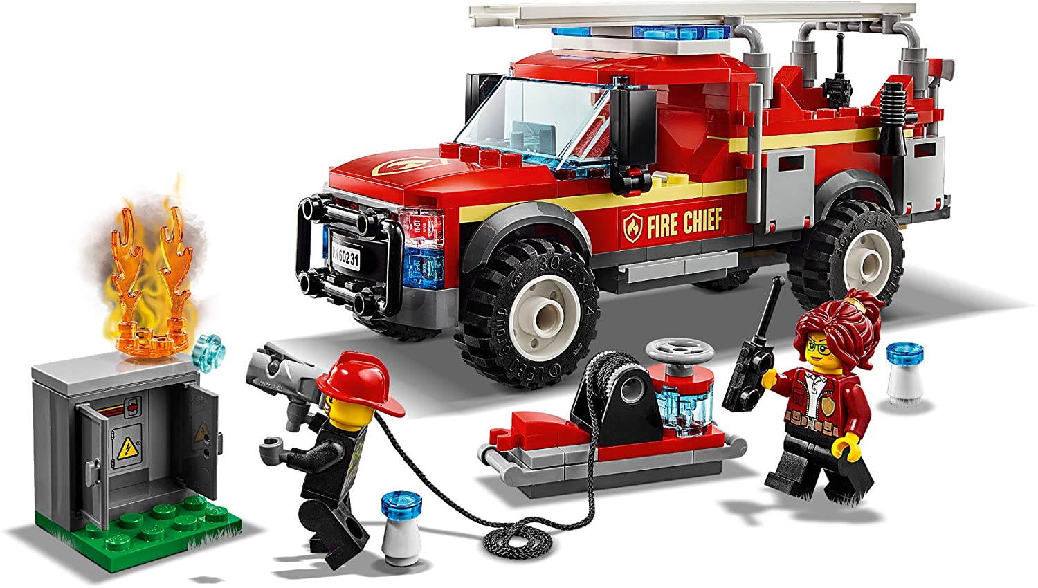 LEGO City: Fire Chief Response Truck - 201 Piece Building Kit [LEGO, #60231] LEGO LEGO   