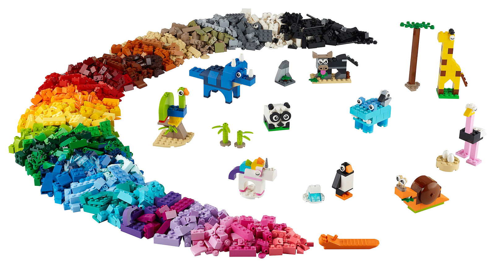 LEGO Classic: Bricks and Animals - 1500 Piece Building Kit [LEGO, #11011] LEGO LEGO   