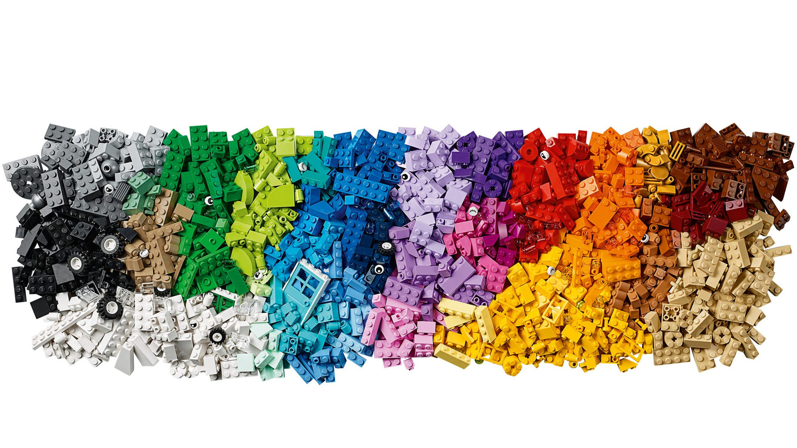 LEGO Classic: Bricks Bricks Plates - 1504 Piece Building Kit [LEGO, #11717] LEGO LEGO   
