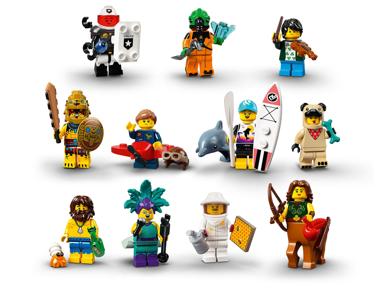 LEGO Collectible Minifigures Series 21 - 8 Piece Building Kit [LEGO, #71029] LEGO LEGO   