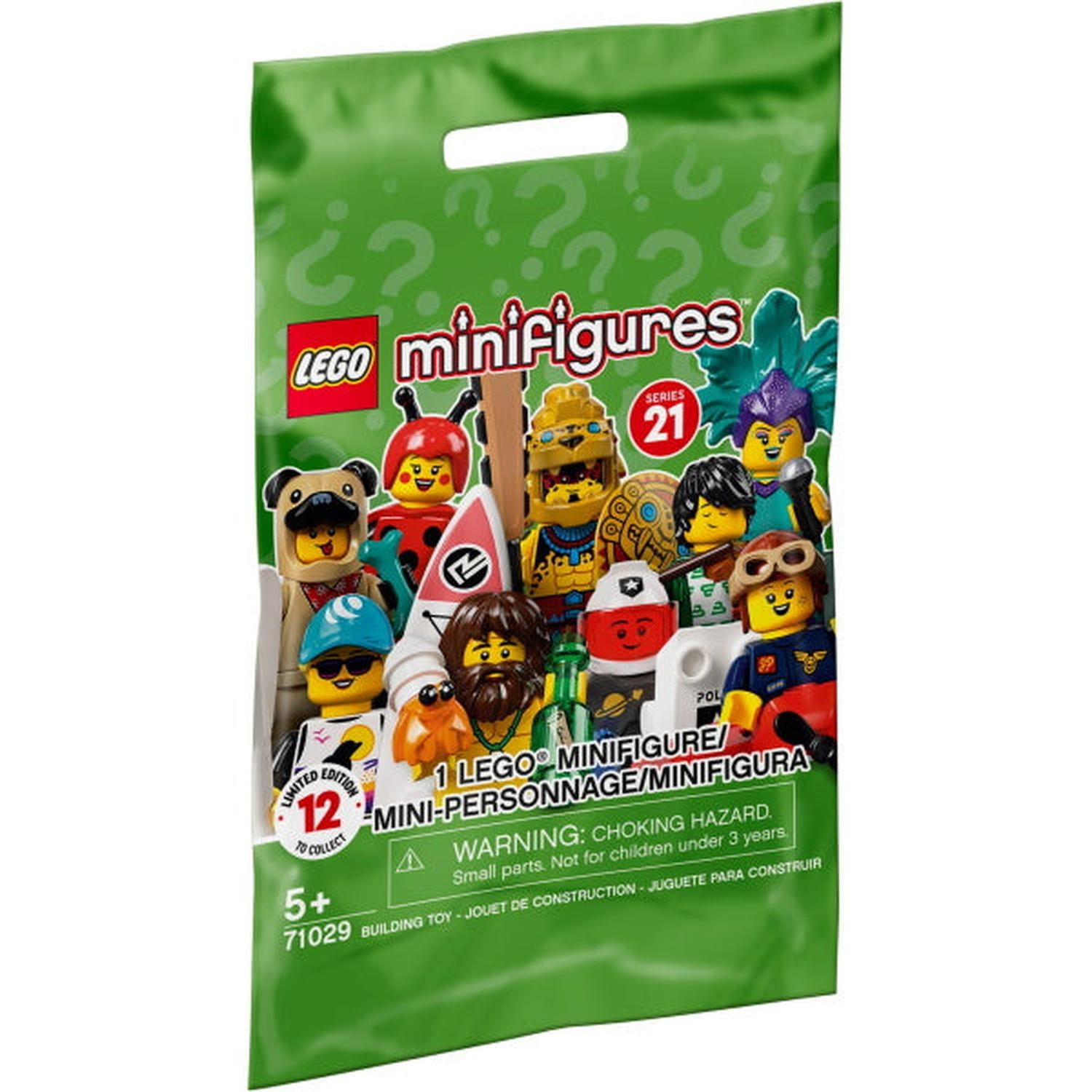 LEGO Collectible Minifigures Series 21 - 8 Piece Building Kit [LEGO, #71029] LEGO LEGO   