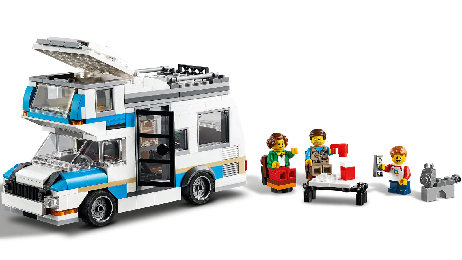 LEGO Creator: Caravan Family Holiday - 766 Piece 3-in-1 Building Set [LEGO, #31108 ] LEGO LEGO   