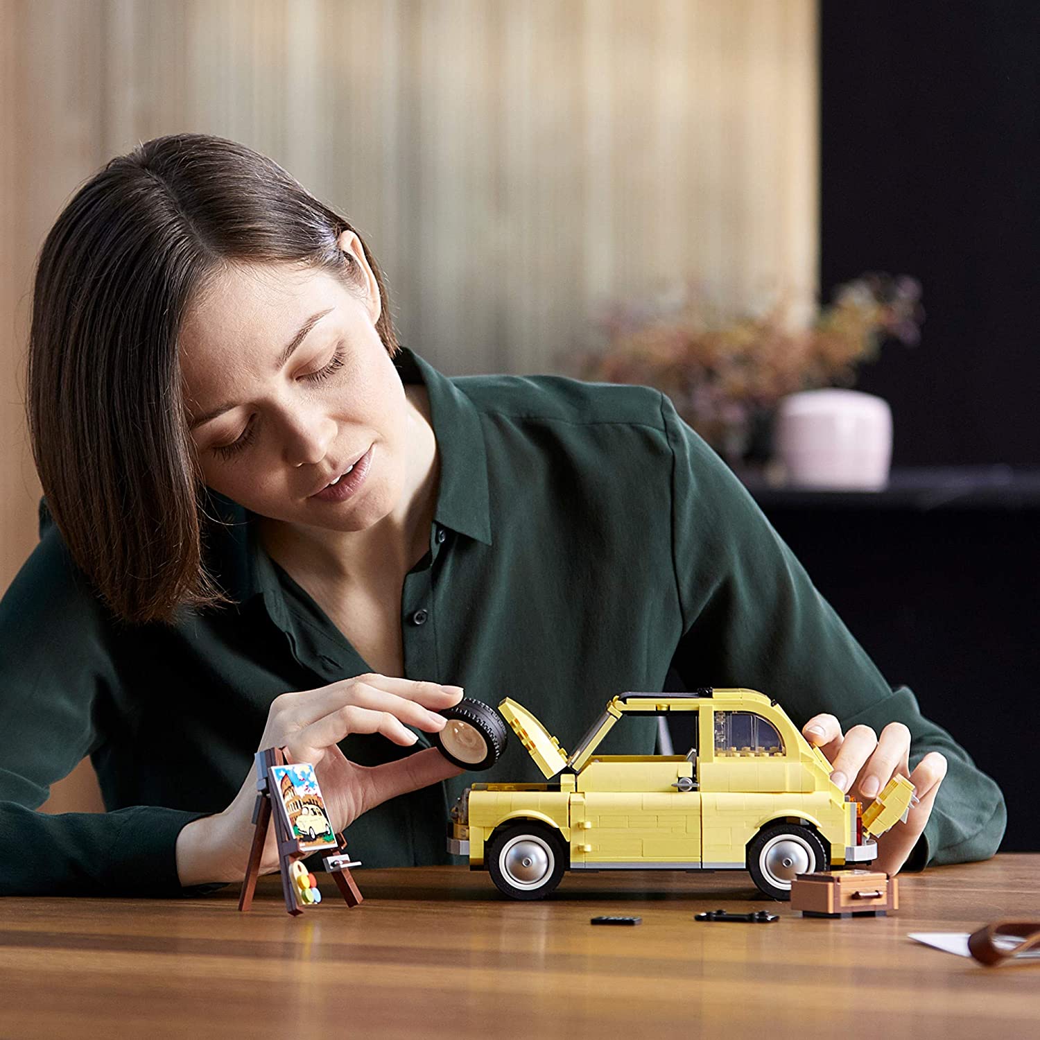 LEGO Creator Expert: Fiat 500 - 960 Piece Building Kit [LEGO, #10271] LEGO LEGO   