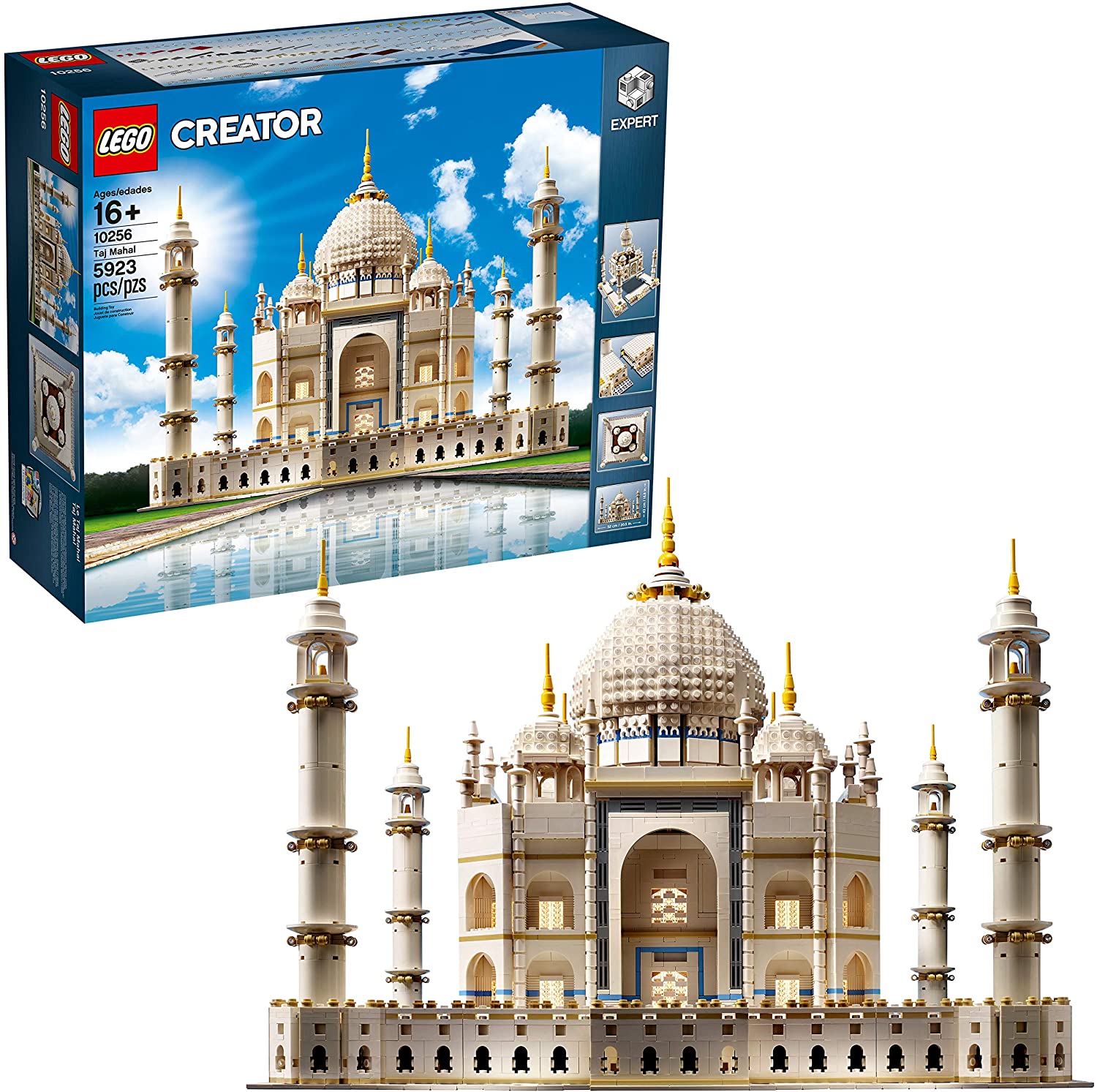 LEGO Creator Expert: Taj Mahal - 5923 Piece Building Kit [LEGO, #10256] LEGO LEGO   
