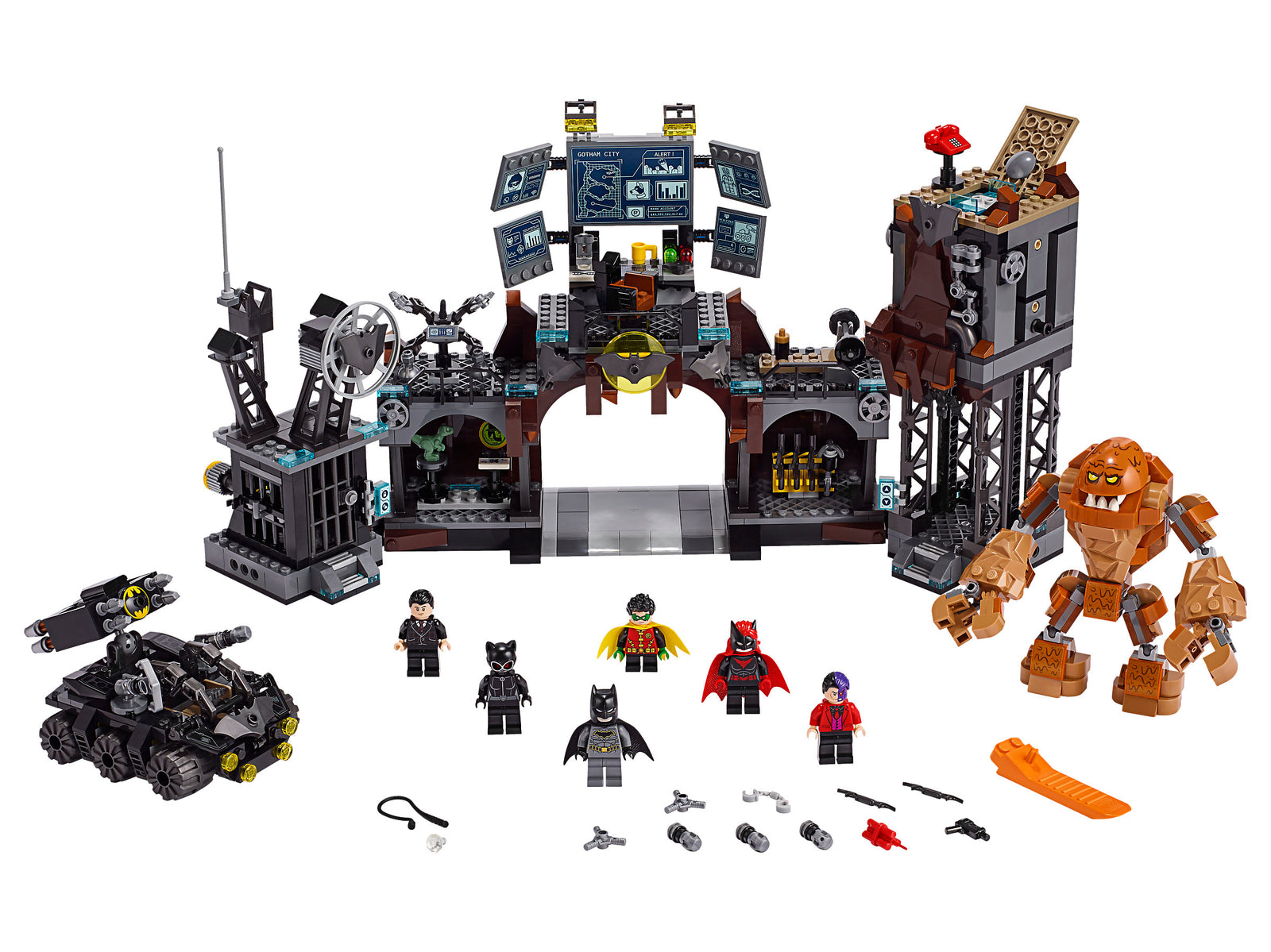 LEGO DC Batman: Batcave Clayface Invasion - 1038 Piece Building Kit [LEGO, #76122] LEGO LEGO   