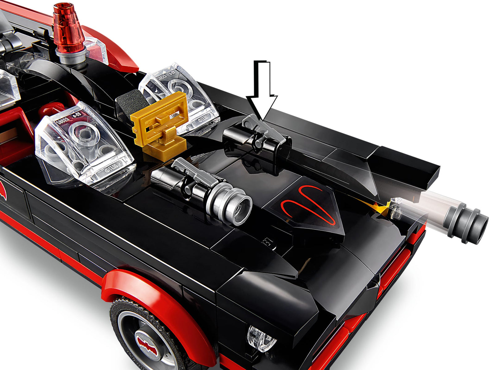 LEGO DC Batman: Batman Classic TV Series Batmobile - 345 Piece Building Kit [LEGO, #76188] LEGO LEGO   