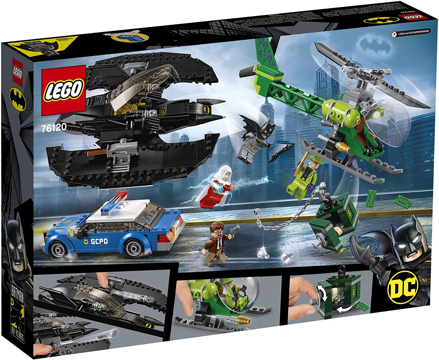 LEGO DC Batman: Batman Batwing and The Riddler Heist - 489 Piece Building Kit [LEGO, #76120] LEGO LEGO   