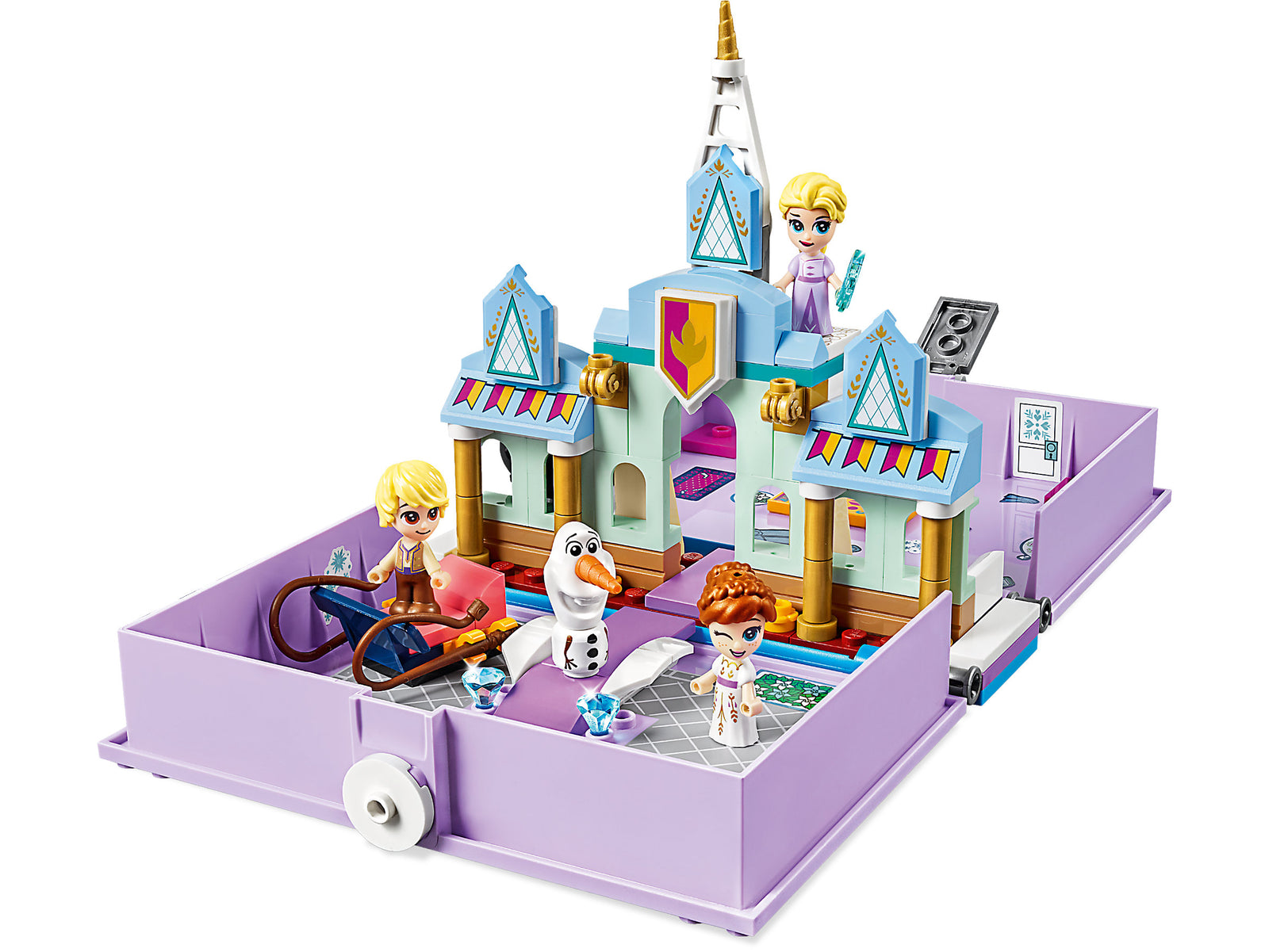 LEGO Disney Frozen II: Anna and Elsa's Storybook Adventures - 133 Piece Building Kit [LEGO, #43175] LEGO LEGO   