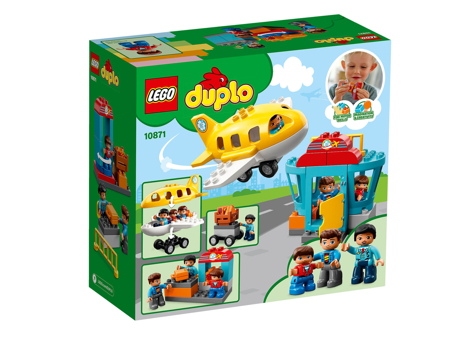 LEGO DUPLO: Airport - 29 Piece Building Kit [LEGO, #10871] LEGO LEGO   