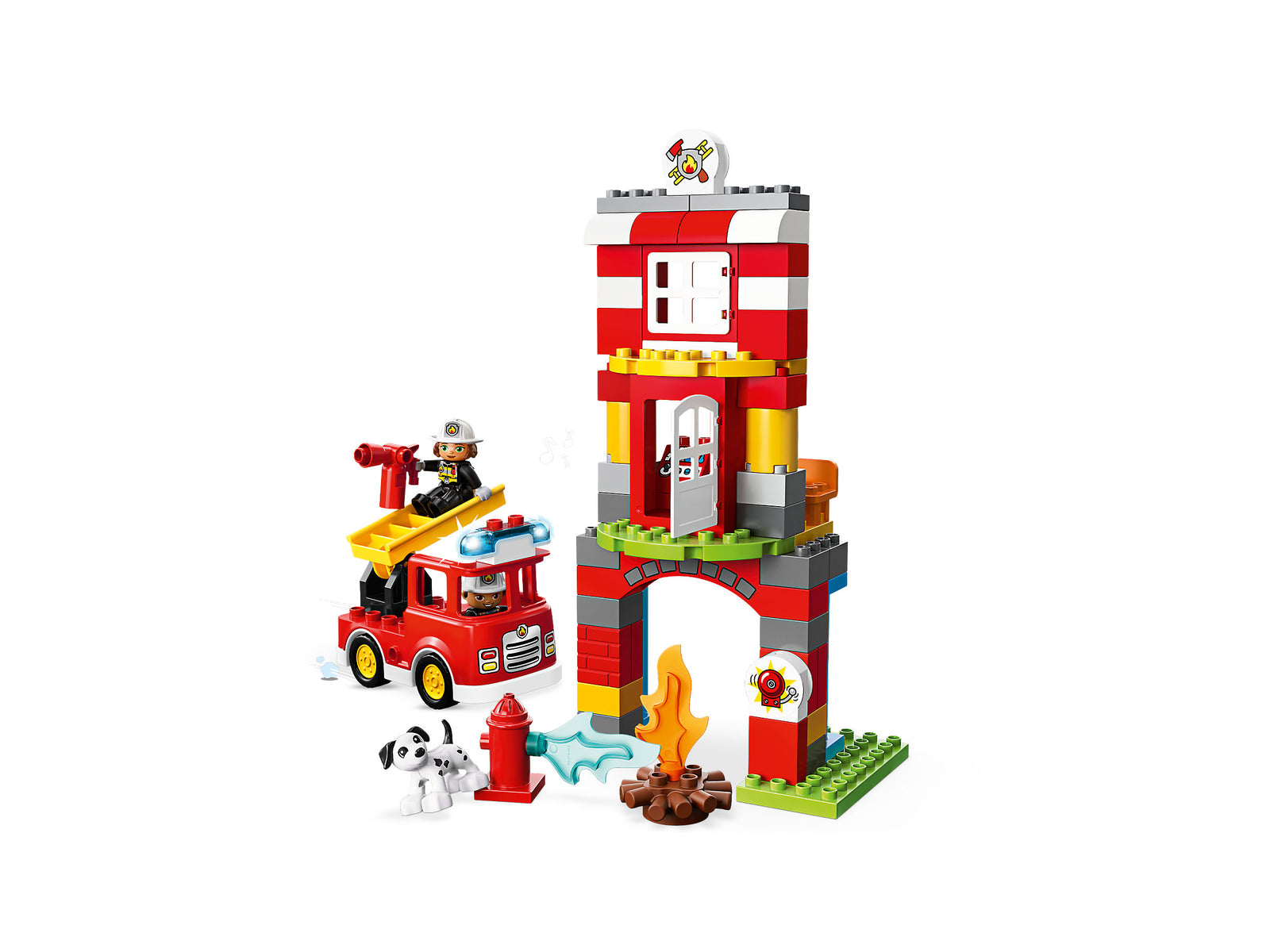 LEGO DUPLO: Fire Station - 76 Piece Building Kit [LEGO, #10903] LEGO LEGO   