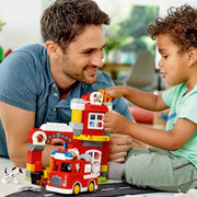 LEGO DUPLO: Fire Station - 76 Piece Building Kit [LEGO, #10903] LEGO LEGO   