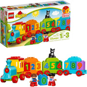 LEGO DUPLO: Number Train - 23 Piece Building Brick Set [LEGO, #10847] LEGO LEGO   