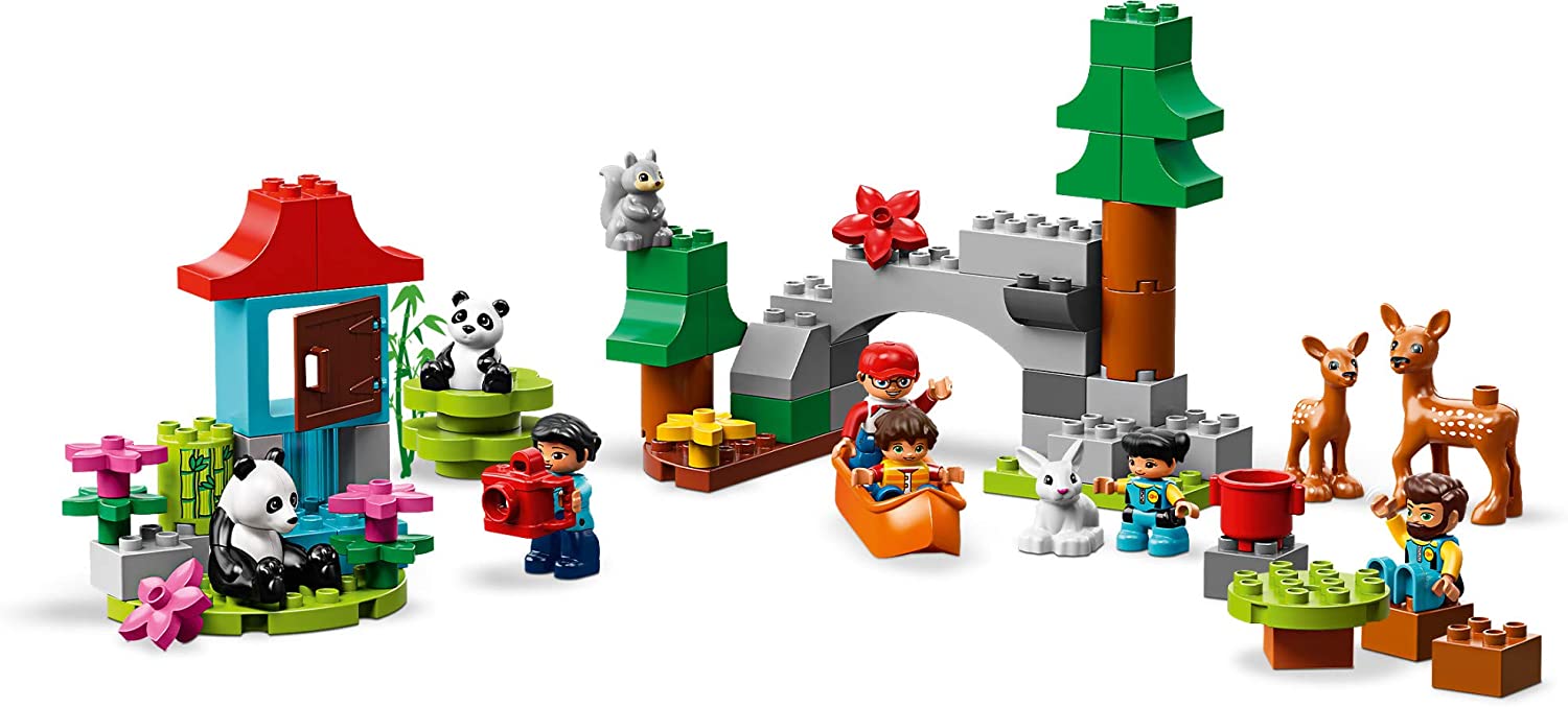 LEGO DUPLO: Town World Animals - 121 Pieces Building Kit [LEGO #10907] LEGO LEGO