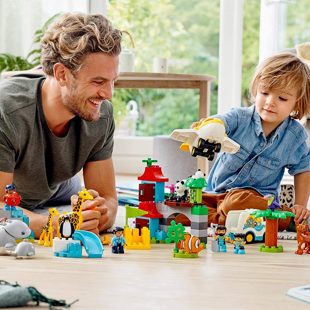 LEGO DUPLO: Town World Animals - 121 Pieces Building Kit [LEGO #10907] LEGO LEGO