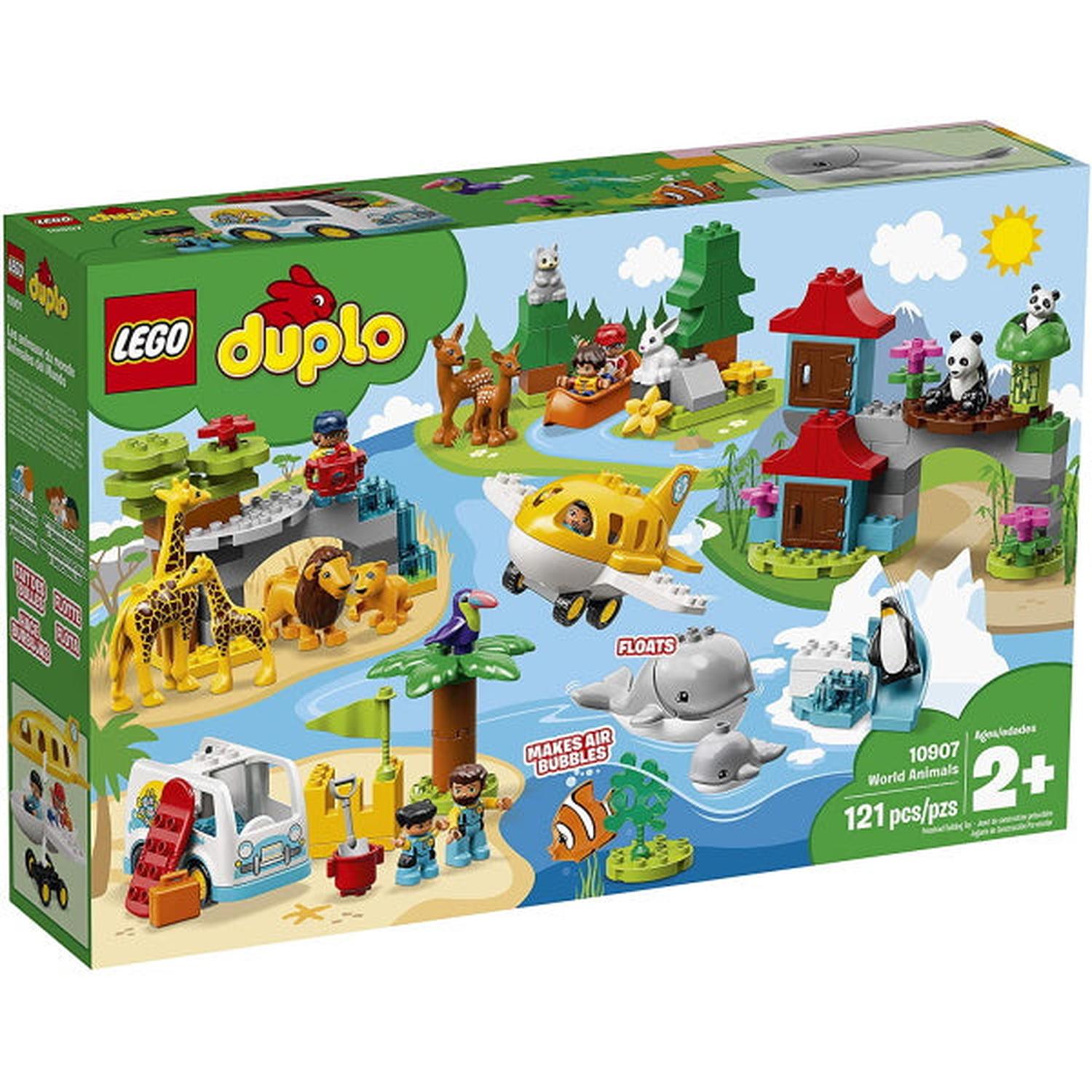 LEGO DUPLO: Town World Animals - 121 Pieces Building Kit [LEGO #10907] LEGO LEGO