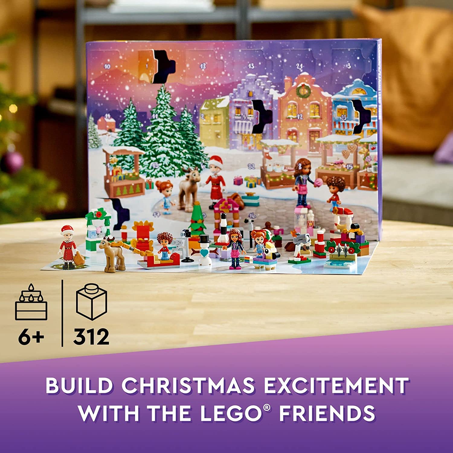 LEGO: Friends Advent Calendar - 312 Piece Building Kit [LEGO, #41706] LEGO LEGO   