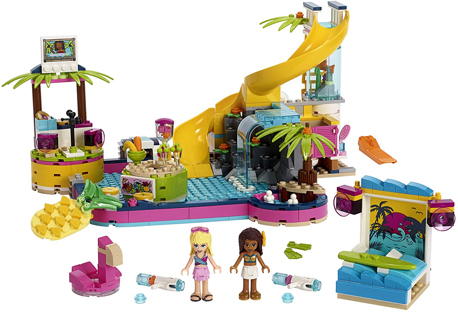 LEGO Friends: Andrea's Pool Party  - 468 Piece Building Kit [LEGO, #41374] LEGO LEGO   