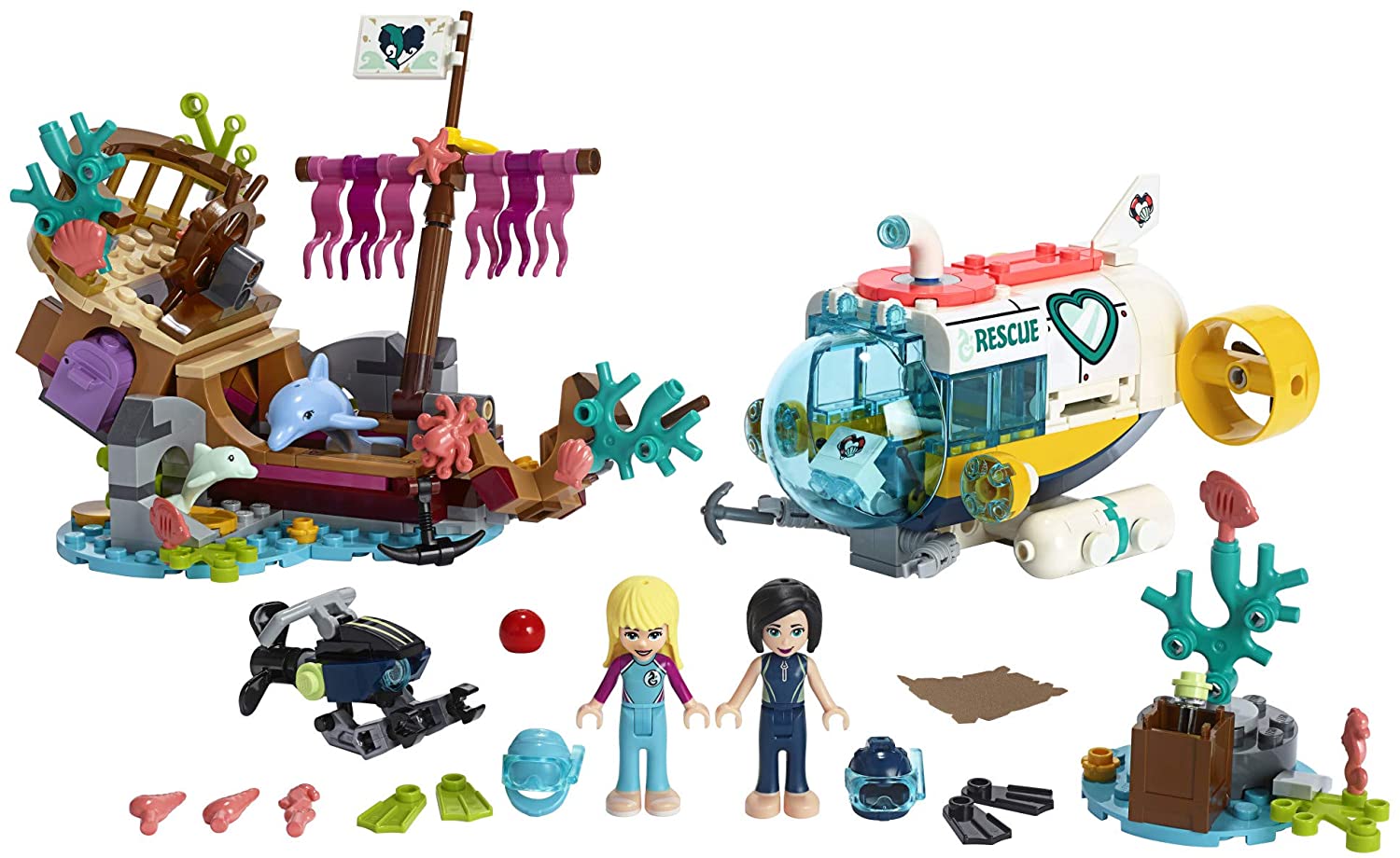 LEGO Friends: Dolphins Rescue Mission - 363 Piece Building Kit [LEGO, #41378] LEGO LEGO   
